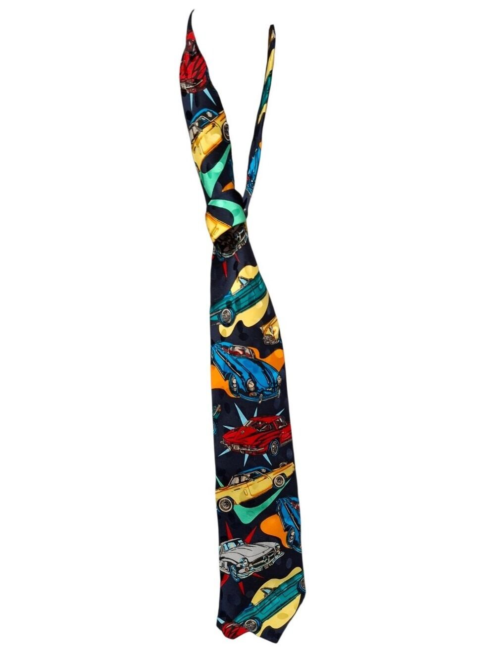 Addiction Colorful Muscle car tie. Auto 🛺 🚗